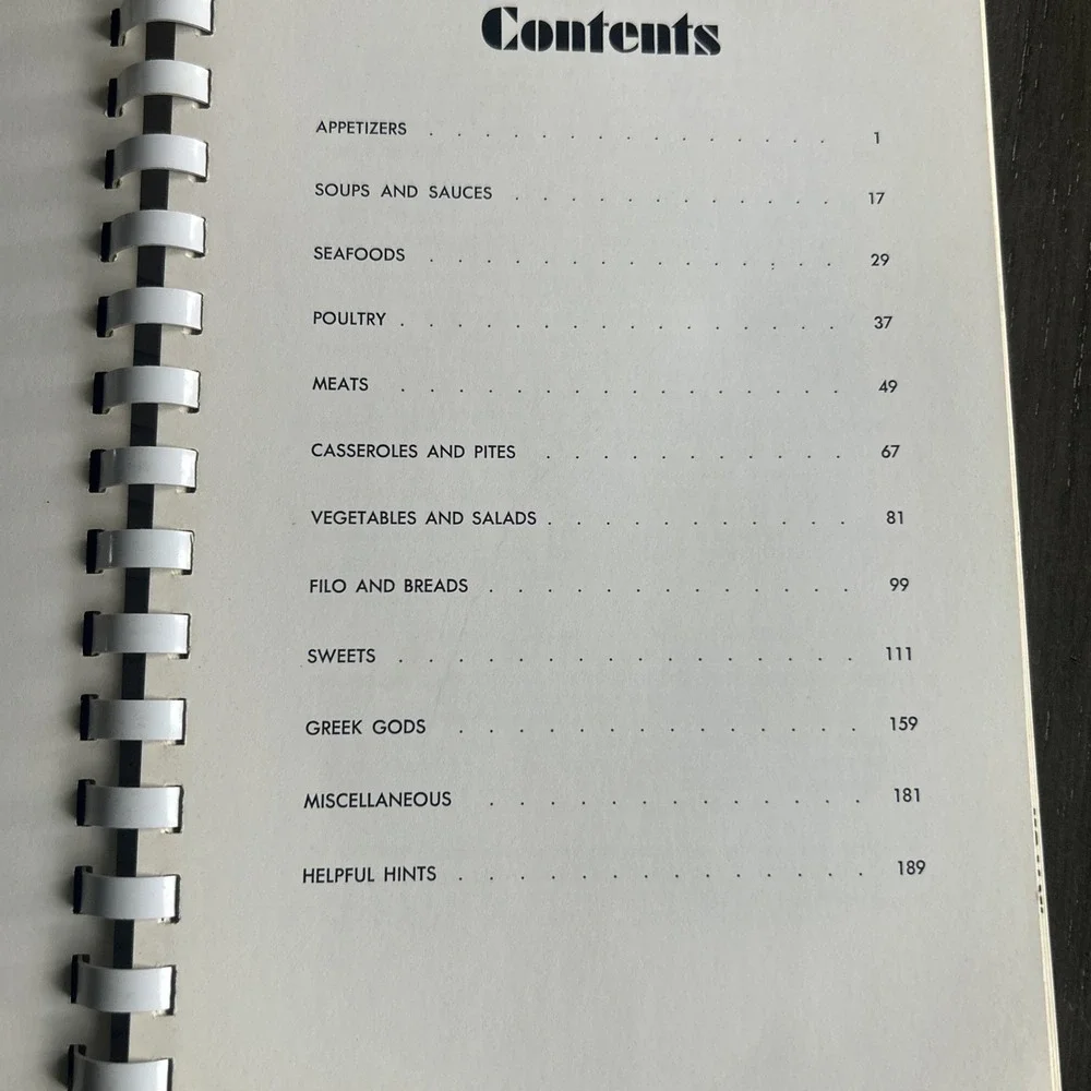 Vintage The Key To Greek Cooking Greek Orthodox Cathedral Of Atlanta 1974